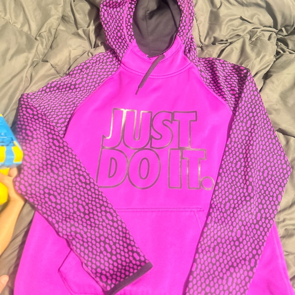 Purple Nike Hoodie